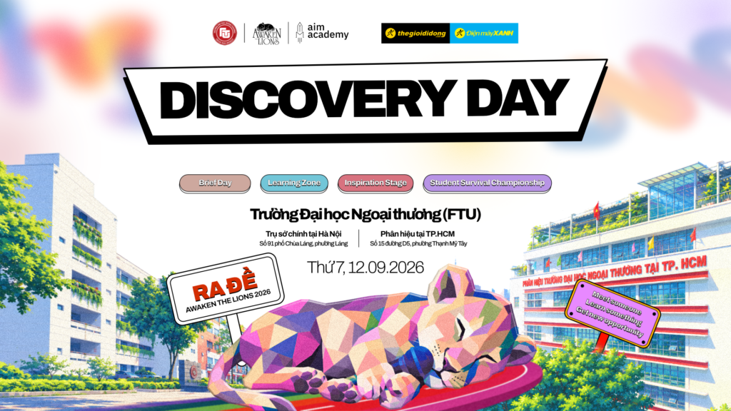 Sự kiện Discovery Day 2026 - Ngày hội trải nghiệm dành cho sinh viên